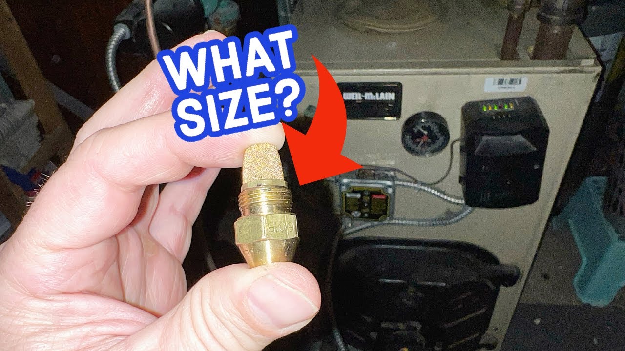 Trying To Find The Correct Size Boiler Oil Burner Nozzel ? Watch This!