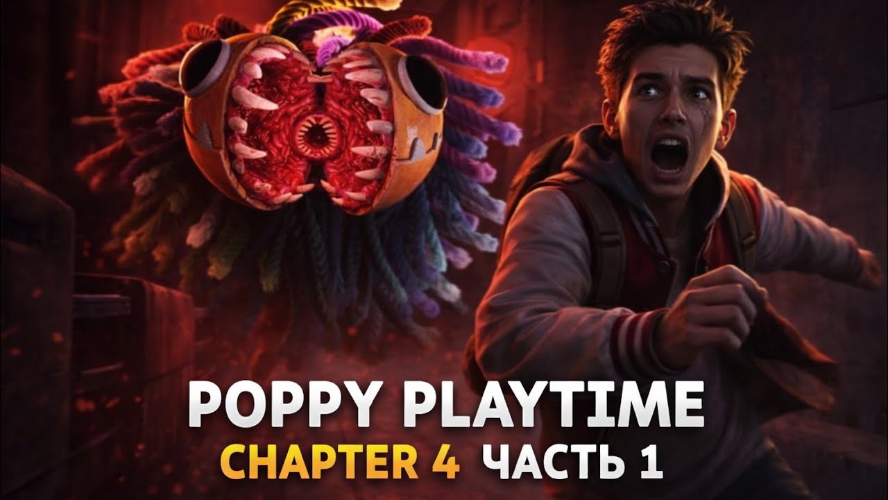 Стрим ПО POPPY PLAYTIME CHAPTER 4🤩🤩