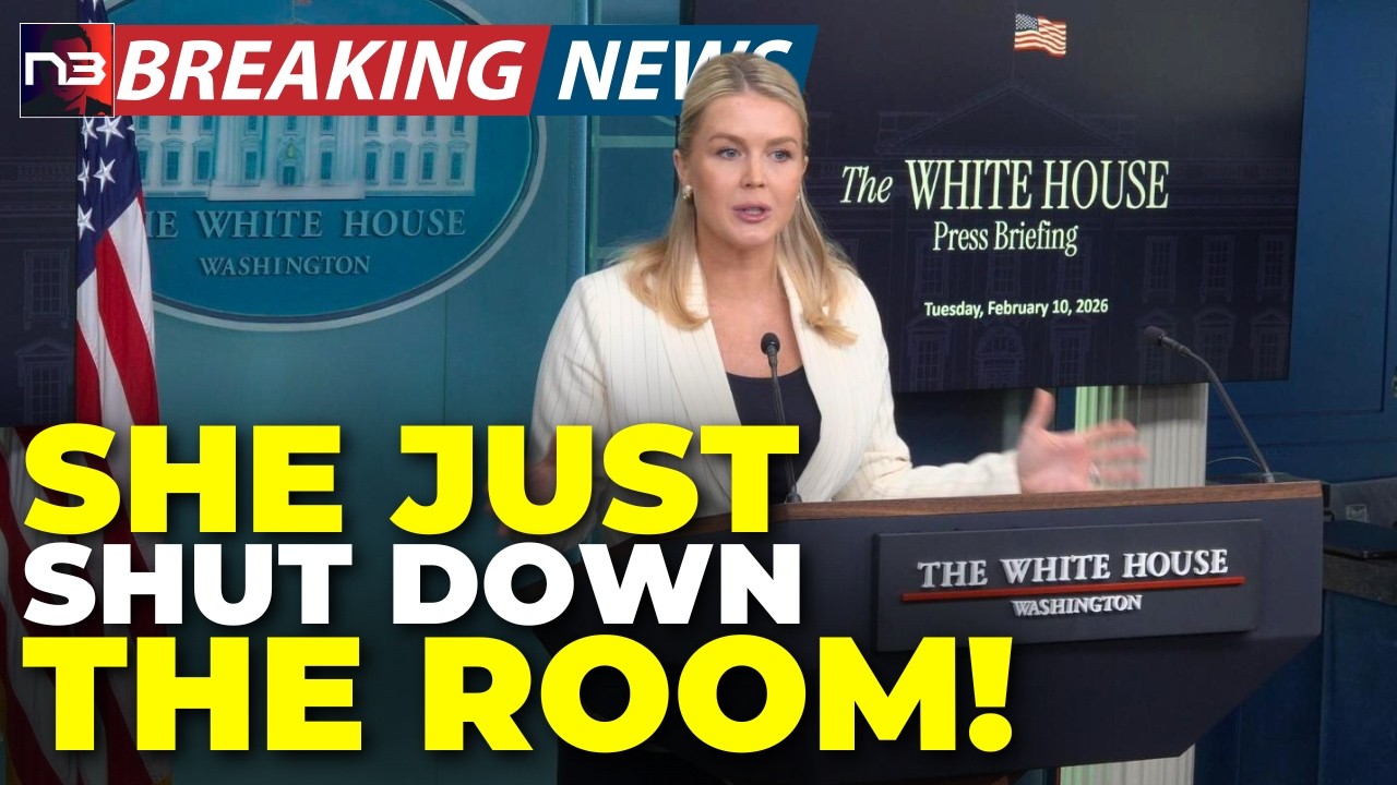 MUST SEE: Reporters Kept Asking About Epstein — Then Leavitt Pulled Out a LIST and ENDED Them All