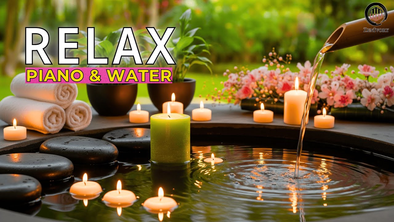 Nature Piano Relaxation 🌿💦 | Water Flow for Mental Clarity
