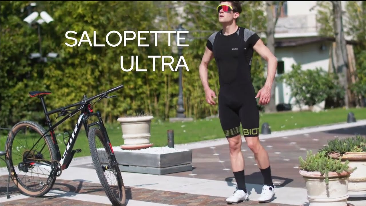 Salopette ULTRA con fondello comodo per lunghe distanze