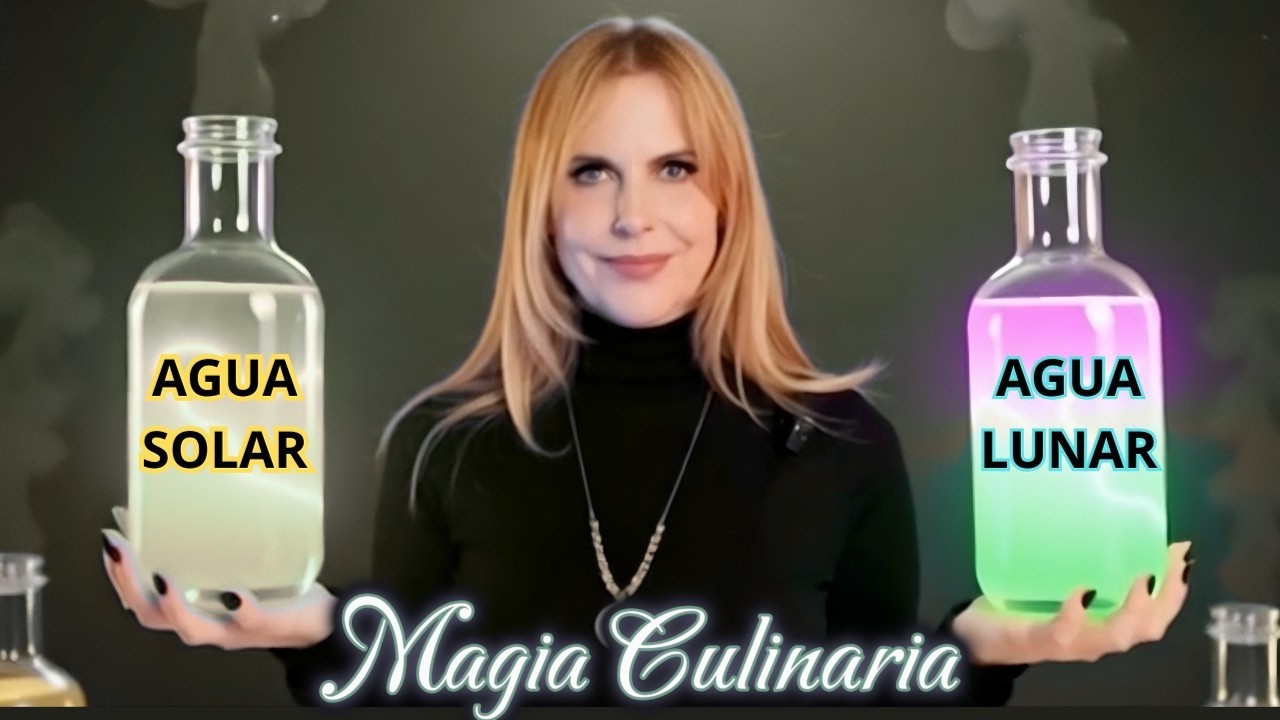 Aguas Ritualizadas Poderosas. - Agua de luna y otras. ……#aguasritualizadas #magiaculinaria #ritual