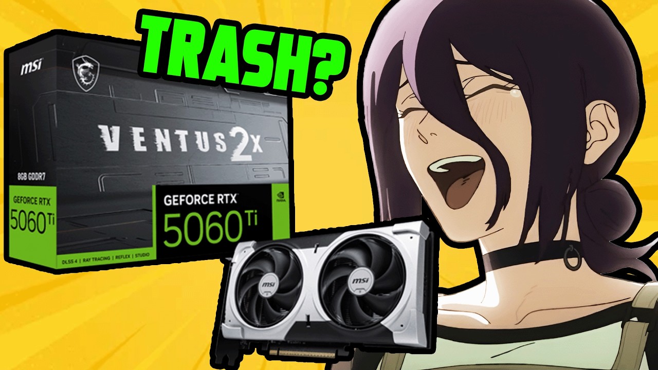 Стоит ли покупать RTX 5060 Ti 8 ГБ?