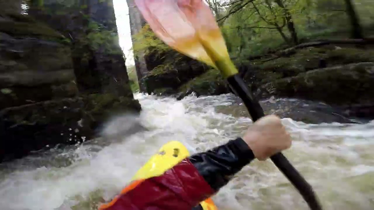 Perfect levels for kayaking the Erme