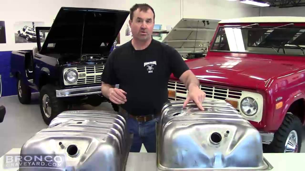 Bronco Graveyard Gas Tank Tech Big Broncos