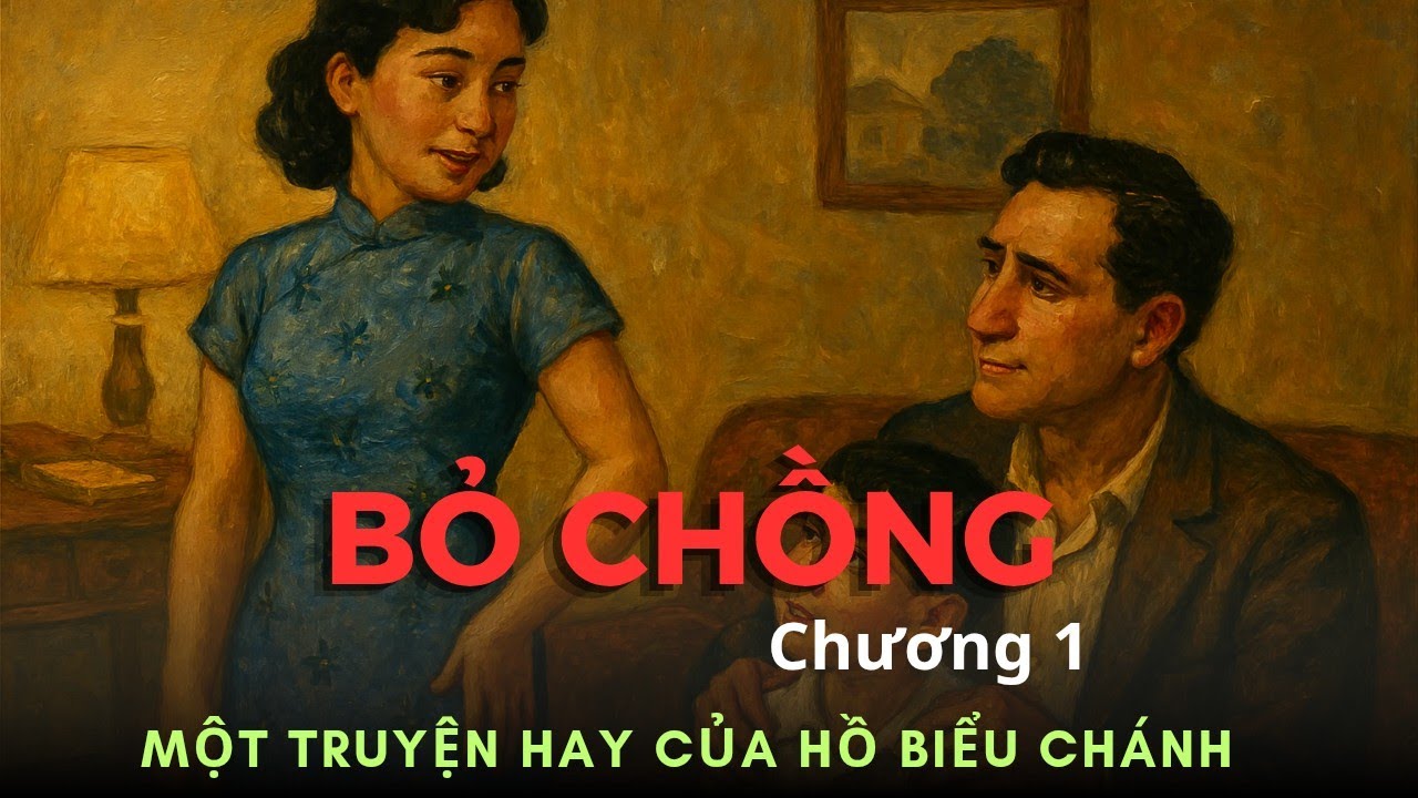BỎ CHỒNG - TRUYỆN TÌNH CẢM CỦA HỒ BIỂU CHÁNH 