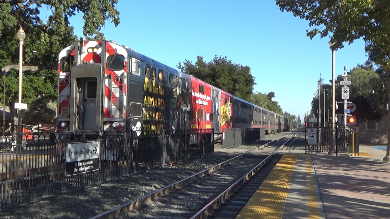 (Must see) Railfanning Menlo Park on October 1st, 2021:ft. Horn shows, UP, Caltrain and MORE!!!!