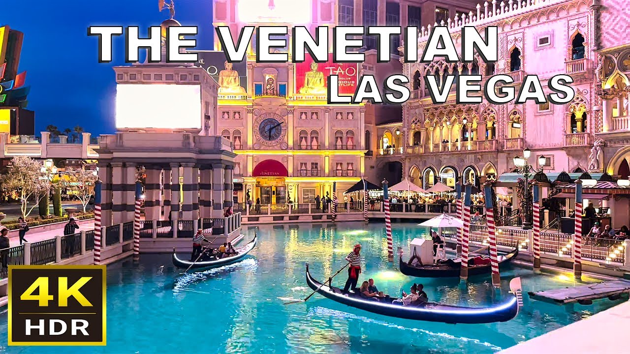 (4K HDR) The Venetian Las Vegas Narrated Walkthrough