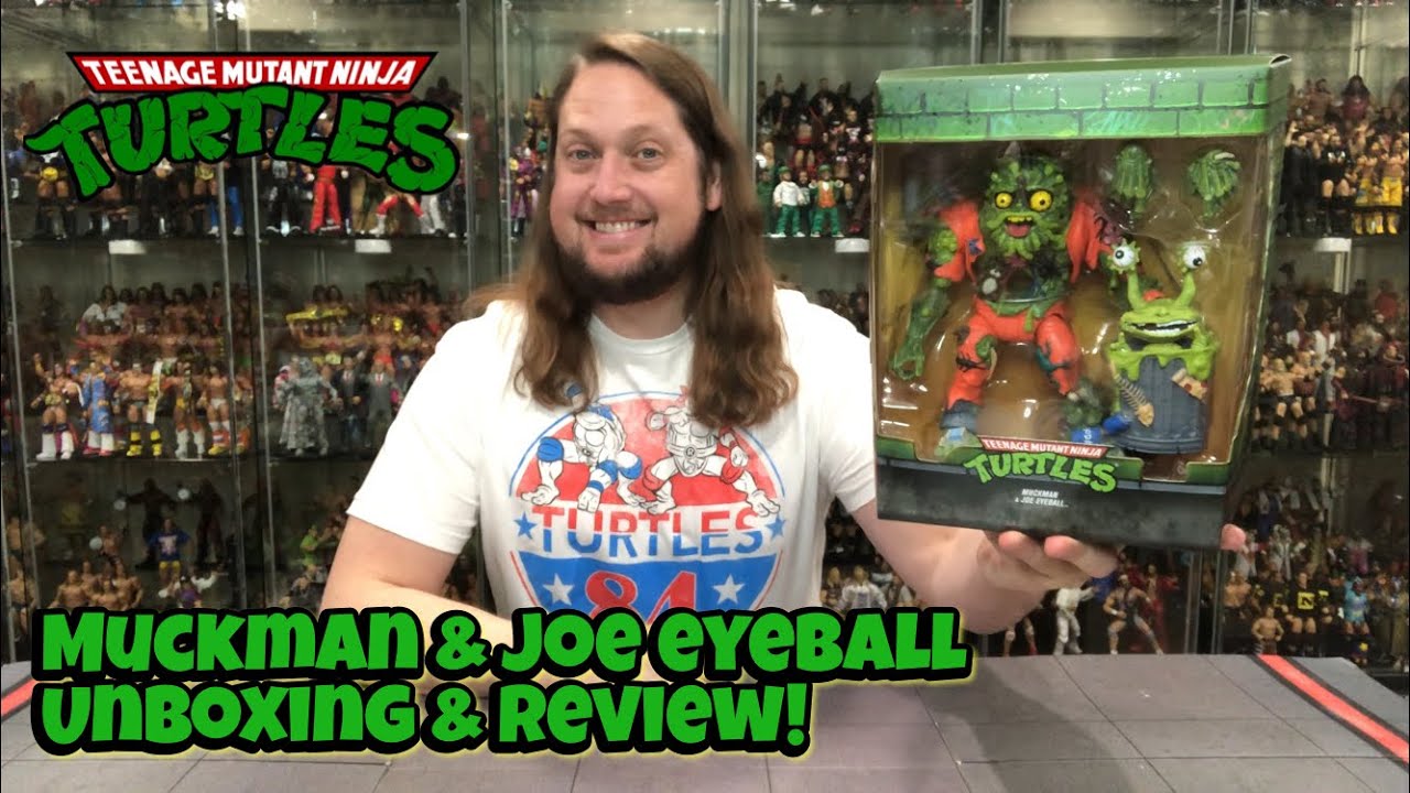 Muckman & Joe Eyeball Teenage Mutant Ninja Turtles Super 7 Unboxing & Review!