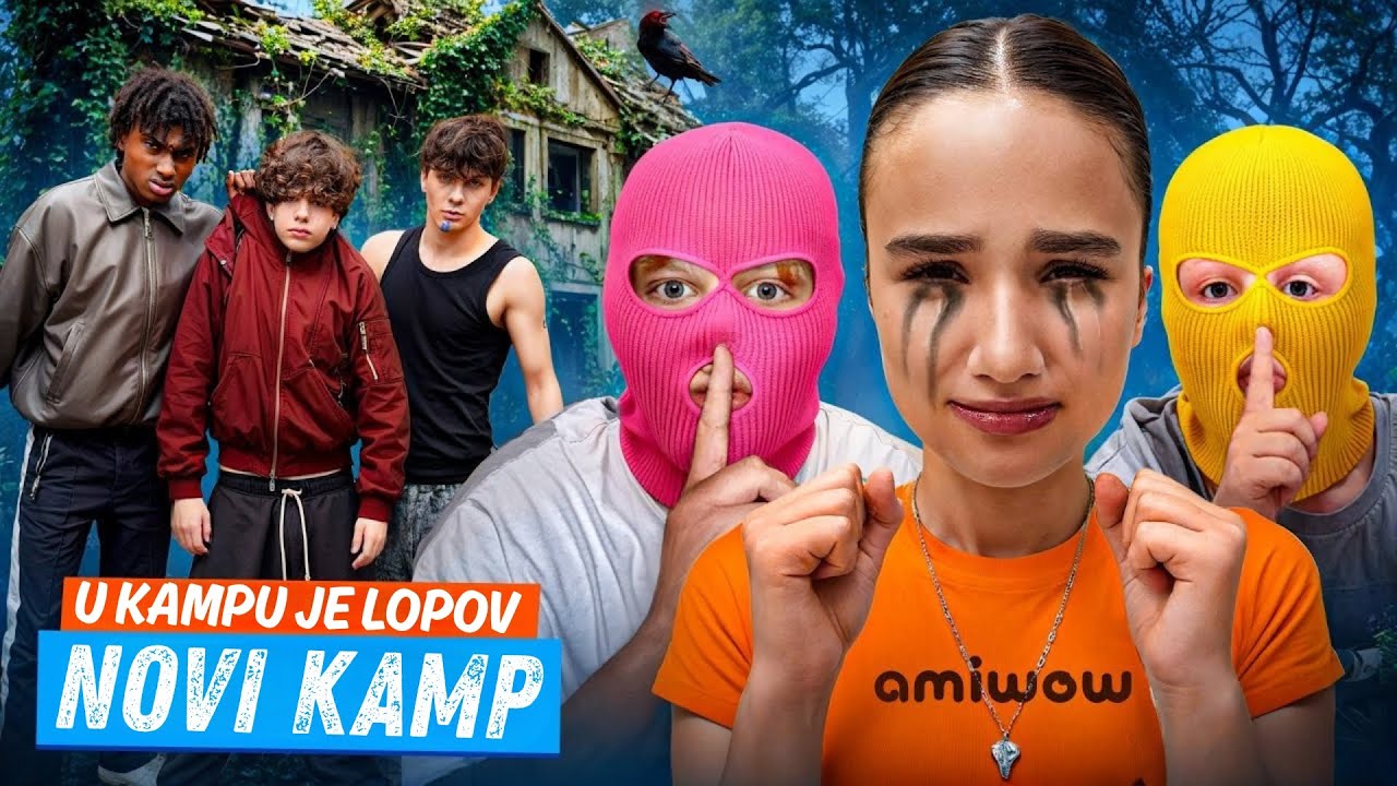 У КАМПУ ЈЕ ЛОПОВ 😳 Amina започиње везу са вукодлаком! Школски насилници су шокирани | KiKiDo