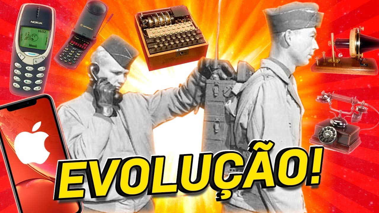 A EVOLUÇÃO DOS CELULARES DE 1900 ATÉ HOJE!