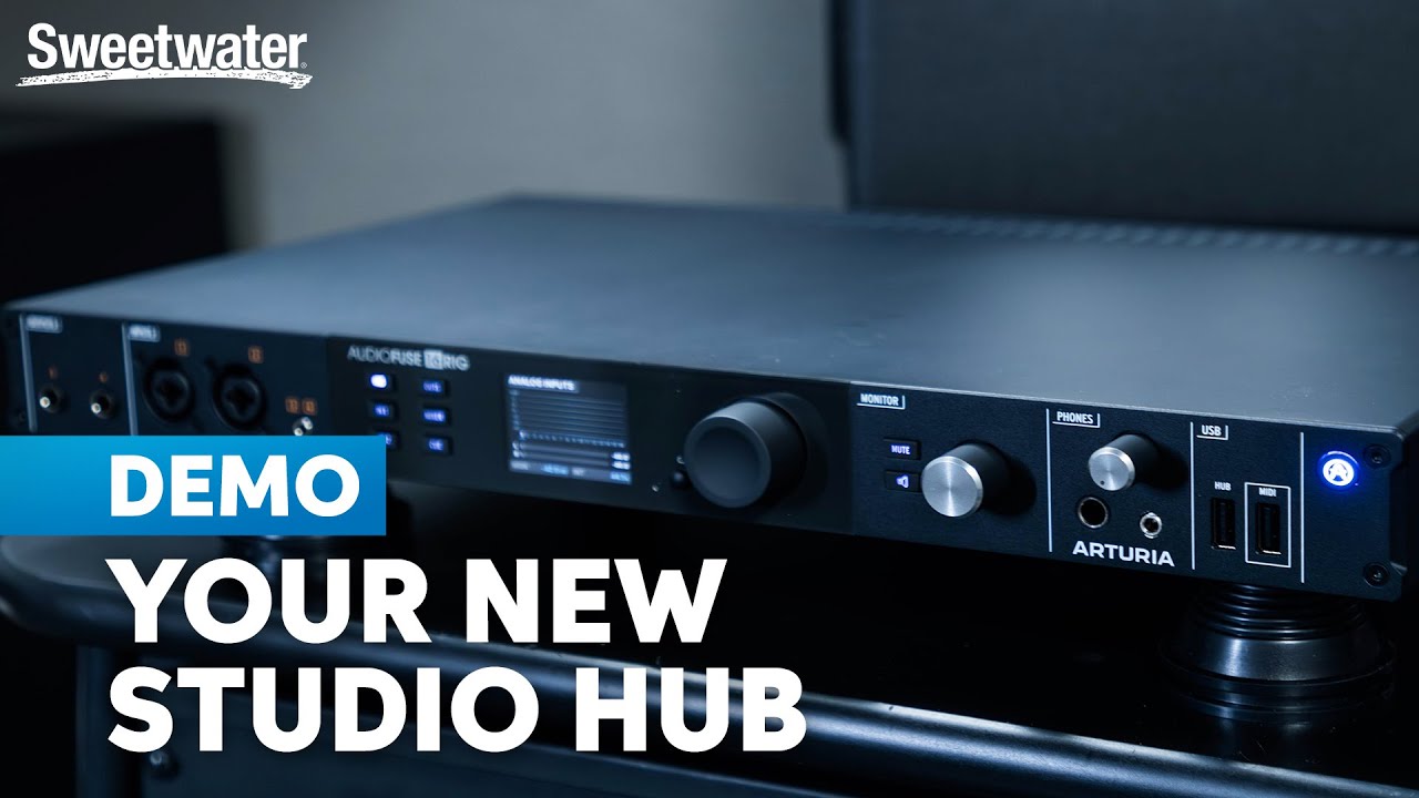 Arturia AudioFuse 16Rig: Reimagined Audio & MIDI Control, Computer: Optional