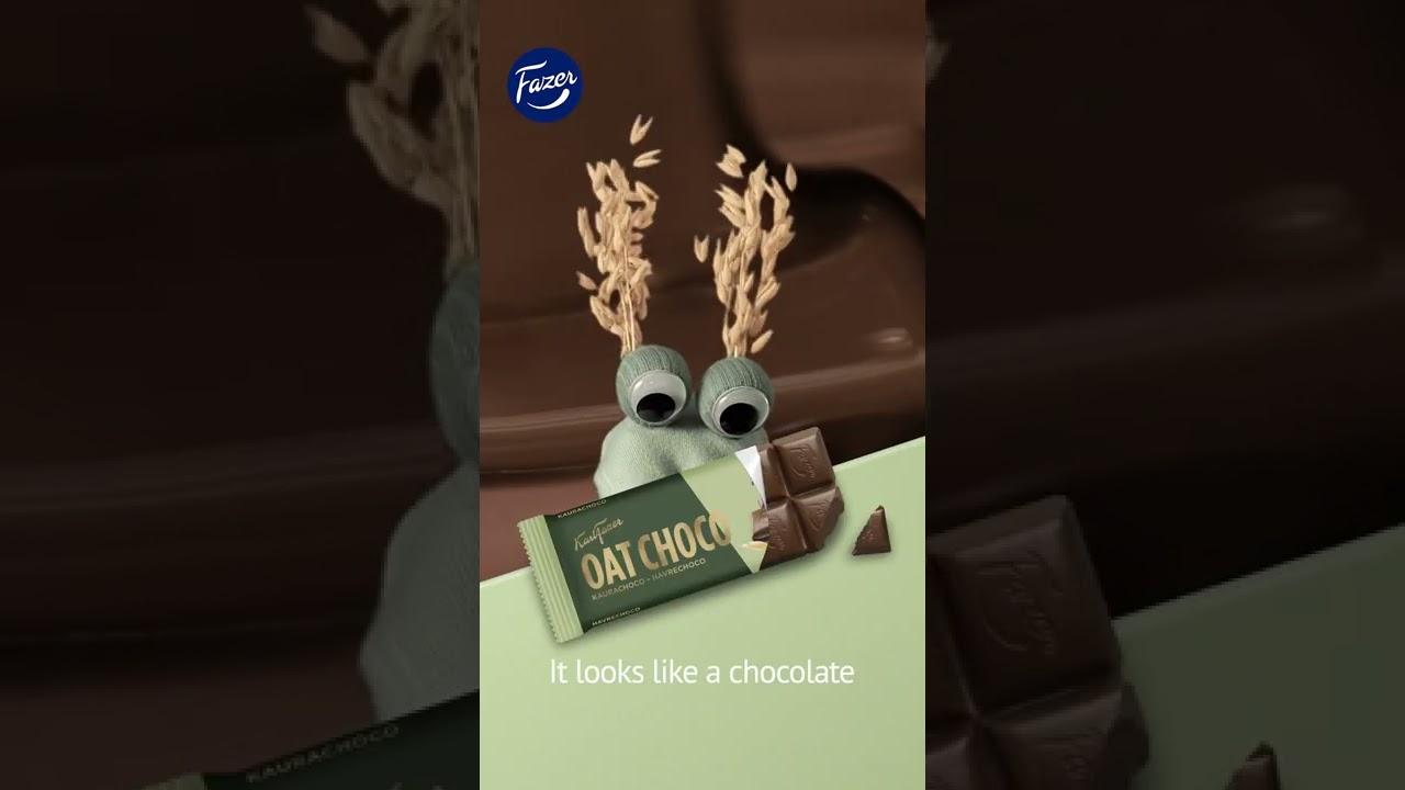 Karl Fazer Oat Choco &ndash; Vegansk, laktosfri, palmoljefri!