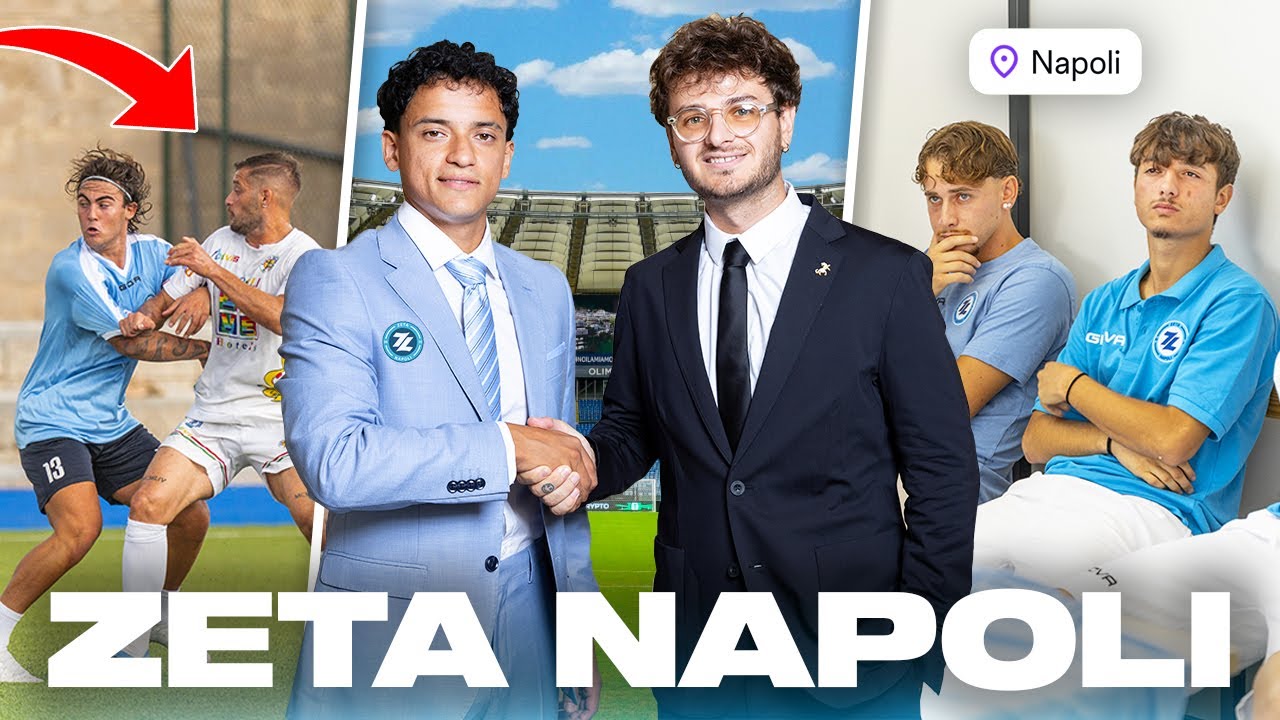 🏆⚽️ UN NUOVO INIZIO! LA PRIMA PARTITA della ZETA NAPOLI!
