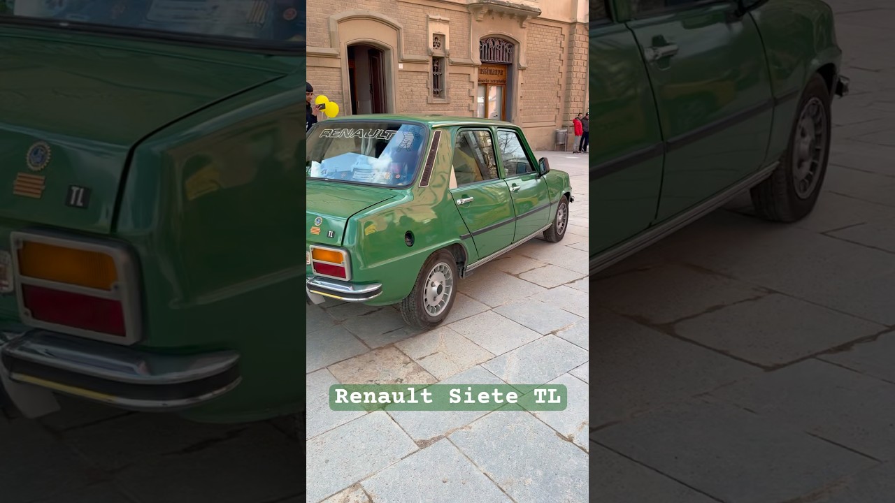 Renault Siete TL Cl&aacute;sico #renault #automobile #cochesclasicos