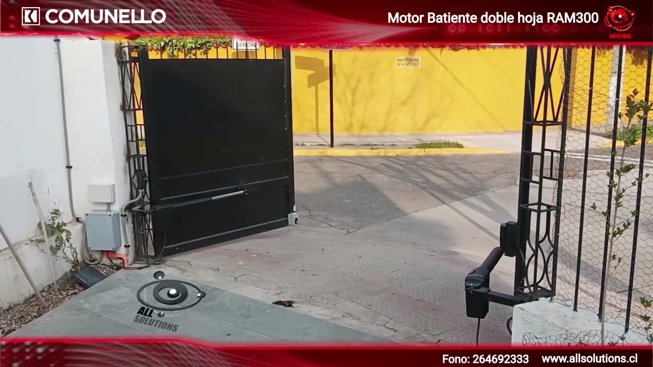 Comunello RAM 300 - Motor Batiente - AllSolutions.CL