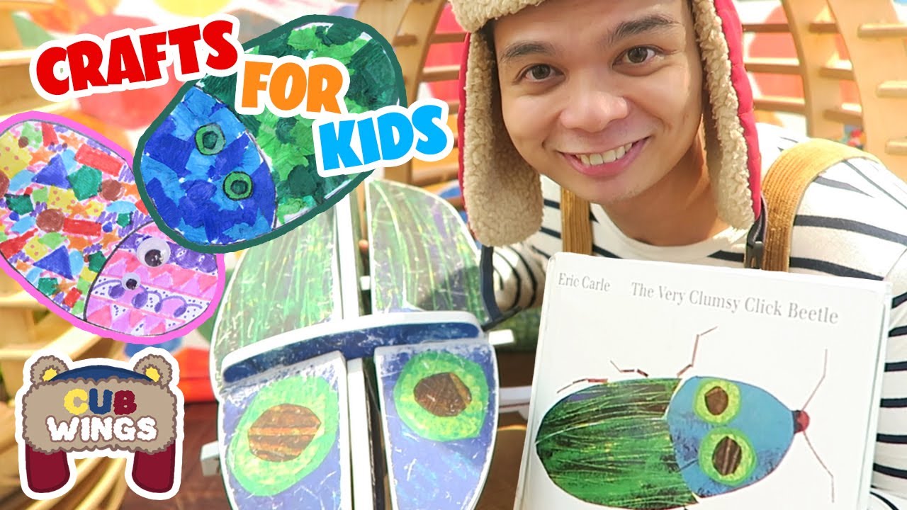 The Very Clumsy Click Beetle Activities | Craft for Kids and Toddlers at Home | Cub Wings