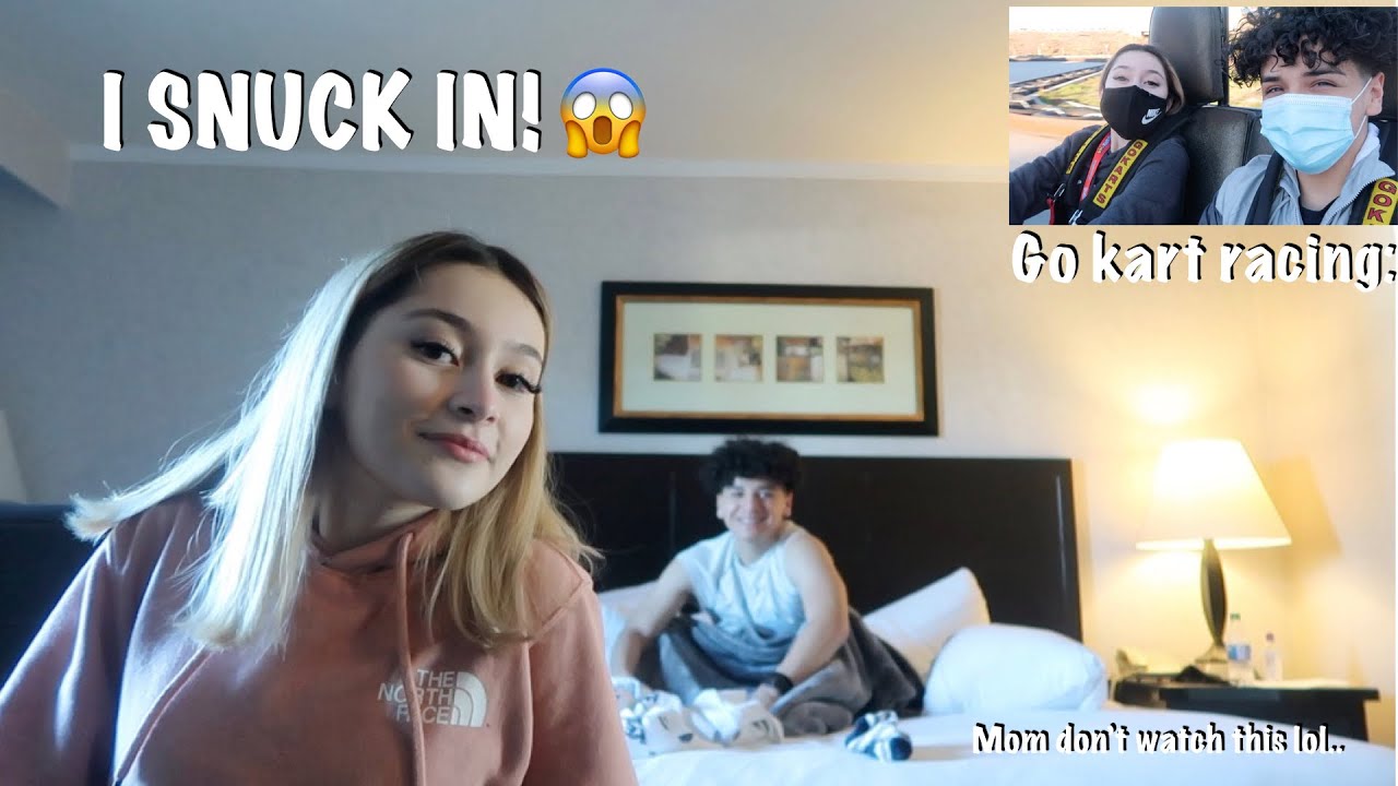 SNEAKING INTO MY BOYFRIEND&rsquo;S HOTEL!