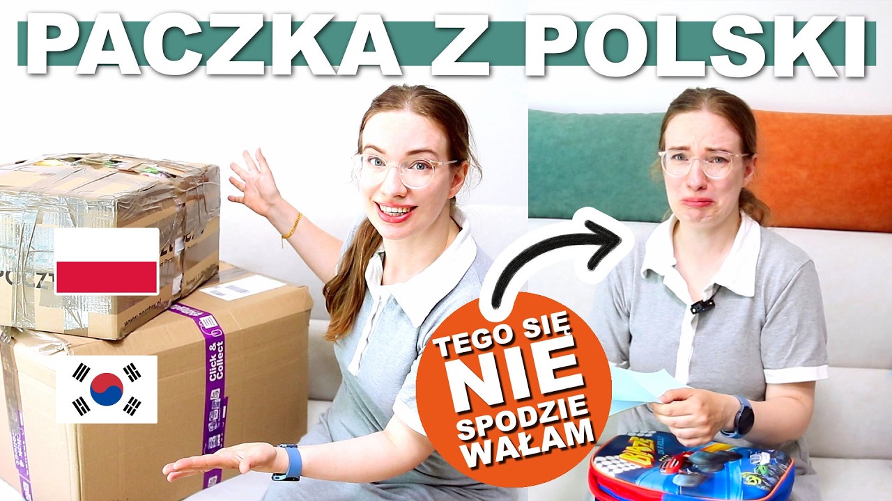 NAJWIĘKSZA NIESPODZIANKA W PACZCE Z POLSKI DO KOREI! Jeszcze nigdy się tak nie wzruszyłam... 😭😭😭