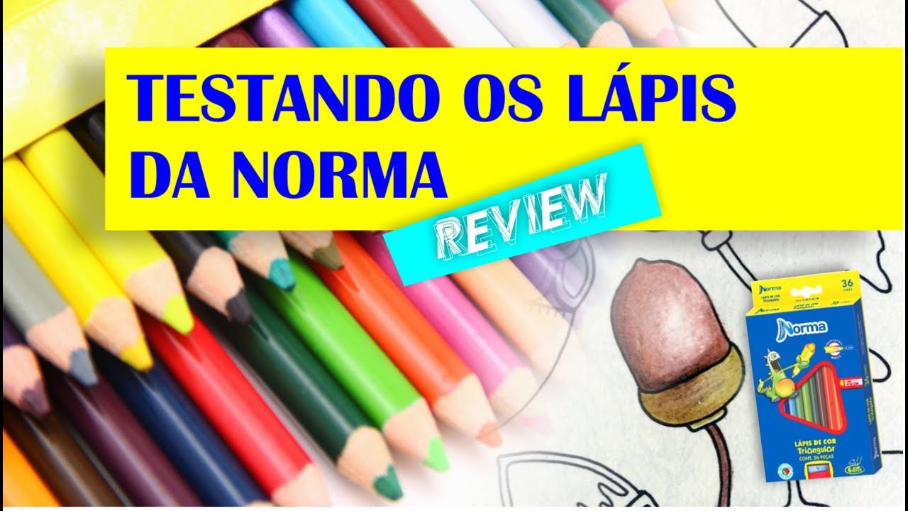 Resenha dos Lápis Norma | Vida em cores