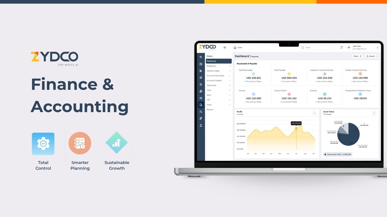 Transform Your Financial Operations with Intelligent ERP
