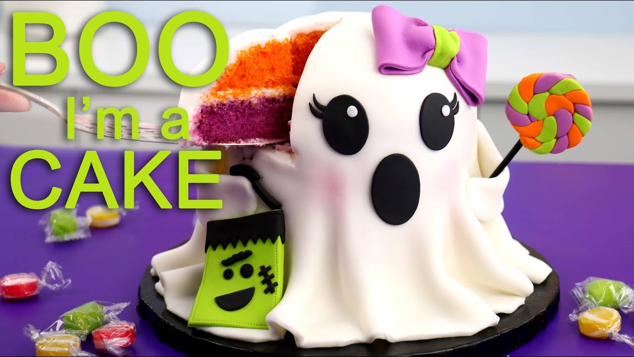 Halloween GHOST CAKE