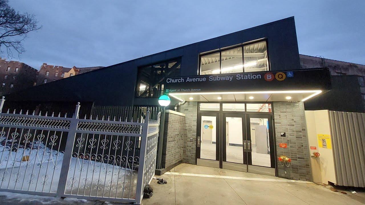 MTA NYC Subway: R46, R68/A & R211A (B) (Q) Trains + A Tour of the Church Ave Station 