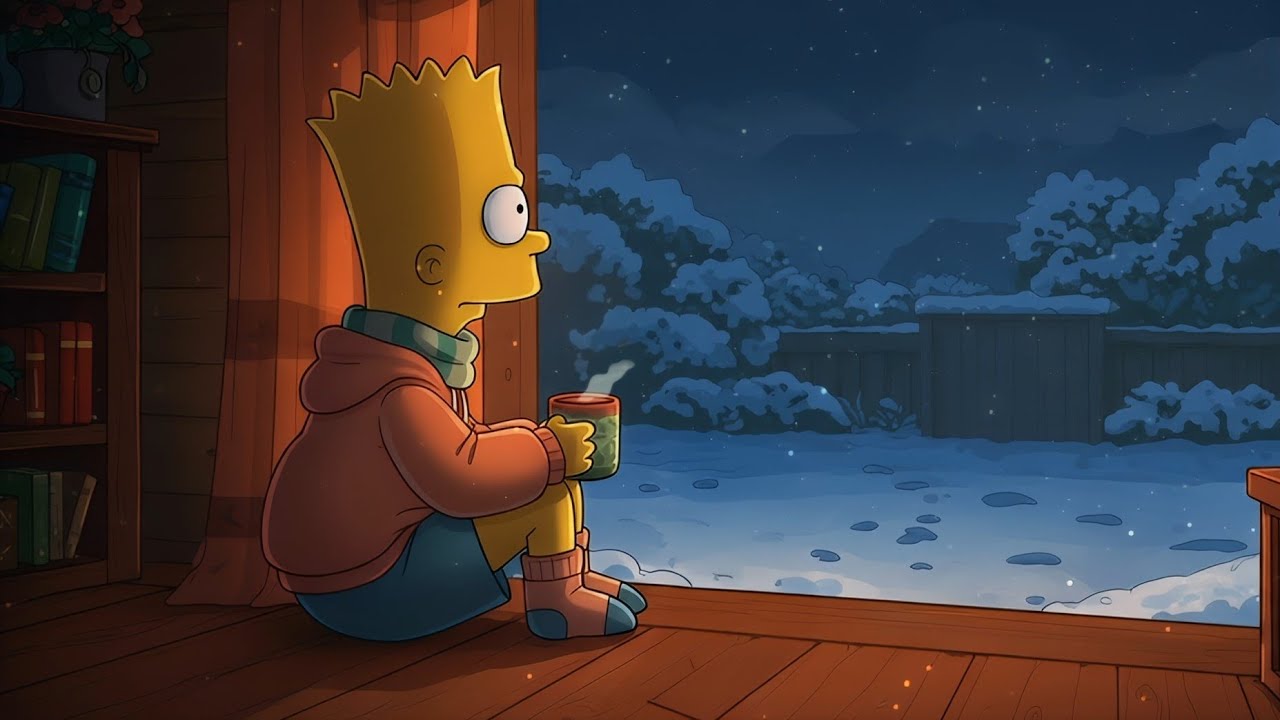 Cozy Winter Mood ☕ Relaxing Beats for a Snowy Night