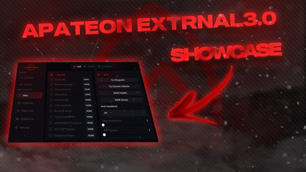 Fivem External Bypass + Cheat | Apateon External v3.0