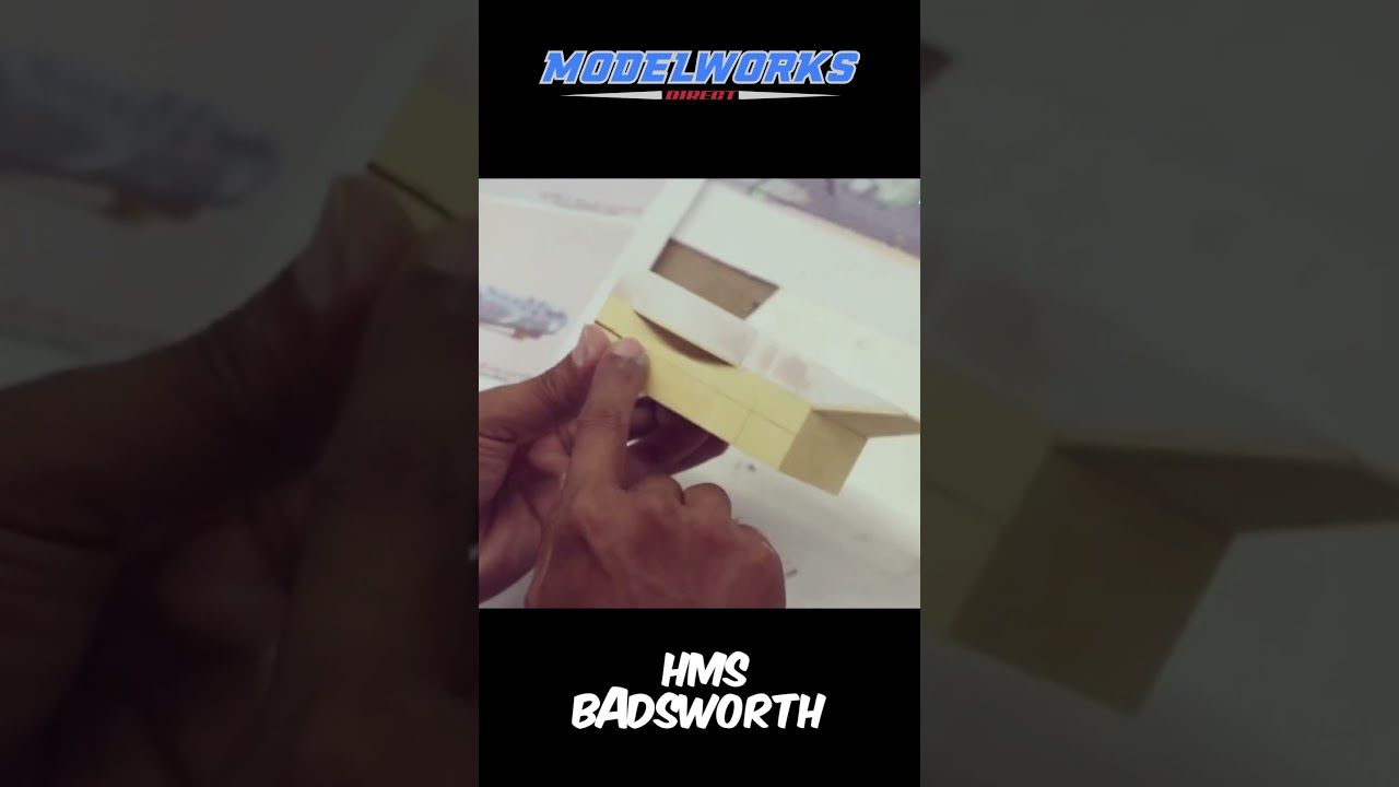 HMS Badsworth Model Woodcarving #maritime #woodworking