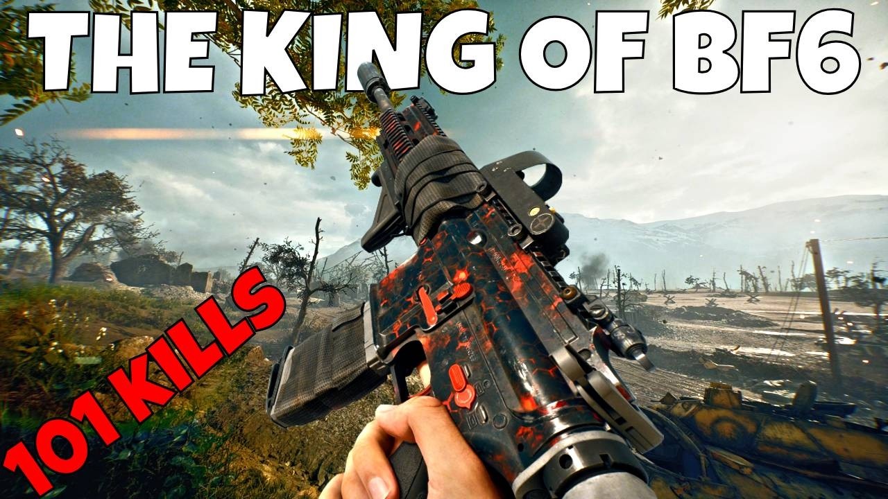 Геймплей на 101 убийство с НОВЫМ ЛУЧШИМ ОРУЖИЕМ в Battlefield 6