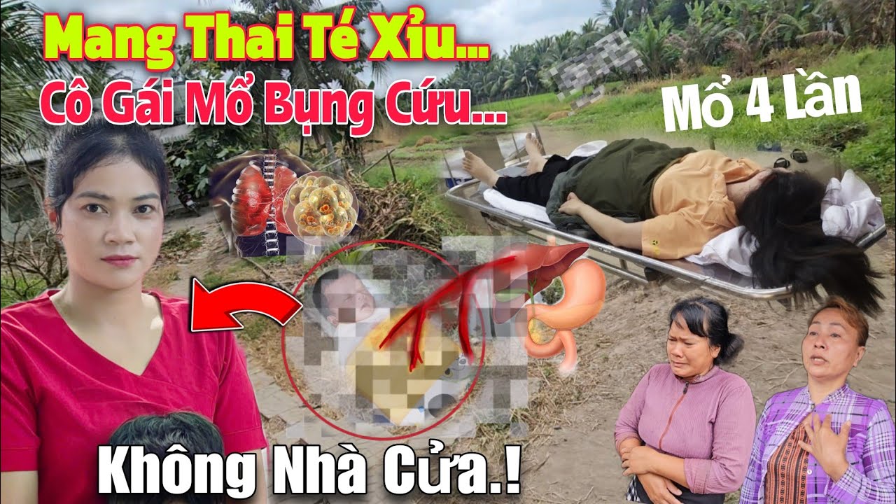 Liệu Rằng Cô Gái Mang T.hai Hơn 7 Tháng Ngã Quỵ Mô4 L C.ứu Đứa B é Đưa Về Quê..