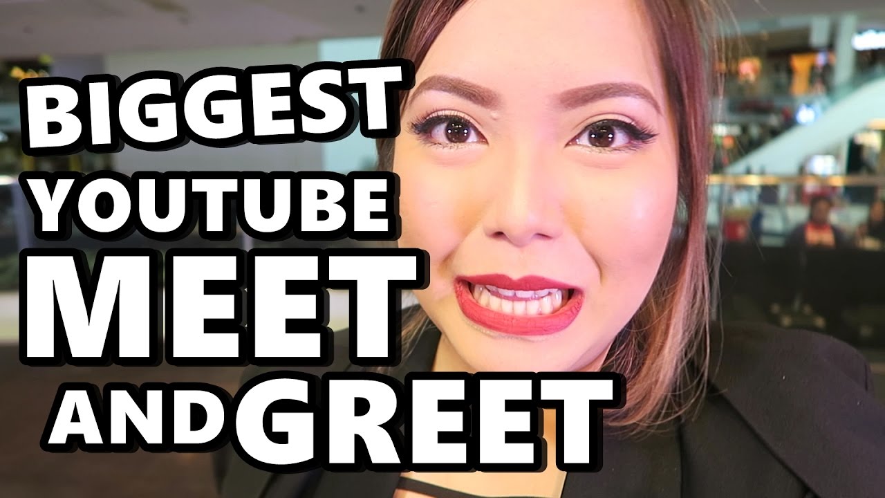 BIGGEST YOUTUBE MEET & GREET! (March 5, 2017) - saytioco