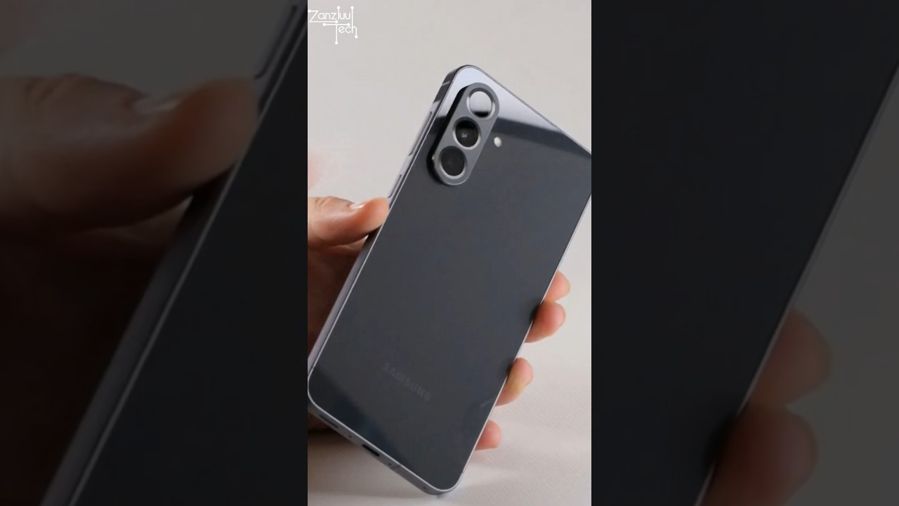 Samsung Galaxy A57 -  Matte Black in Hand Looks INSANE! 🖤