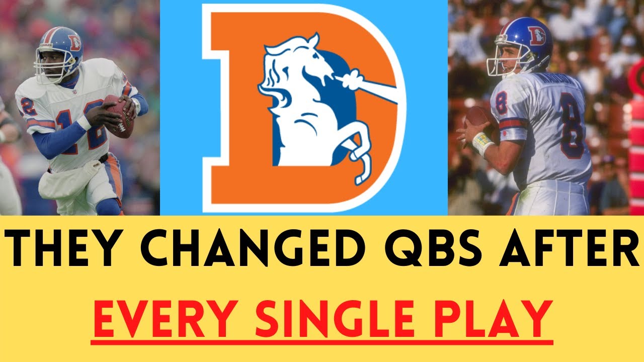 The Time the Broncos SWITCHED Quarterbacks on EVERY PLAY | Cowboys @ Broncos (1992)