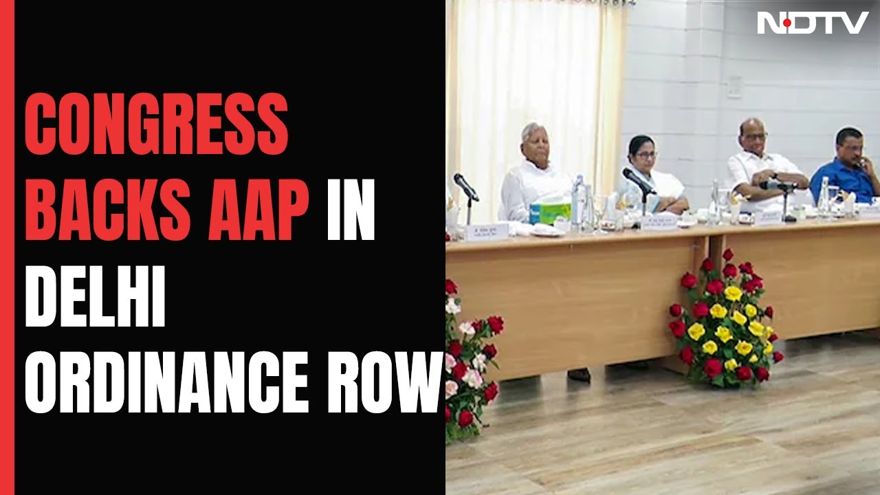 After Weeks Of Dithering, Congress Backs AAP's Campaign Against Centre's Delhi Ordinance