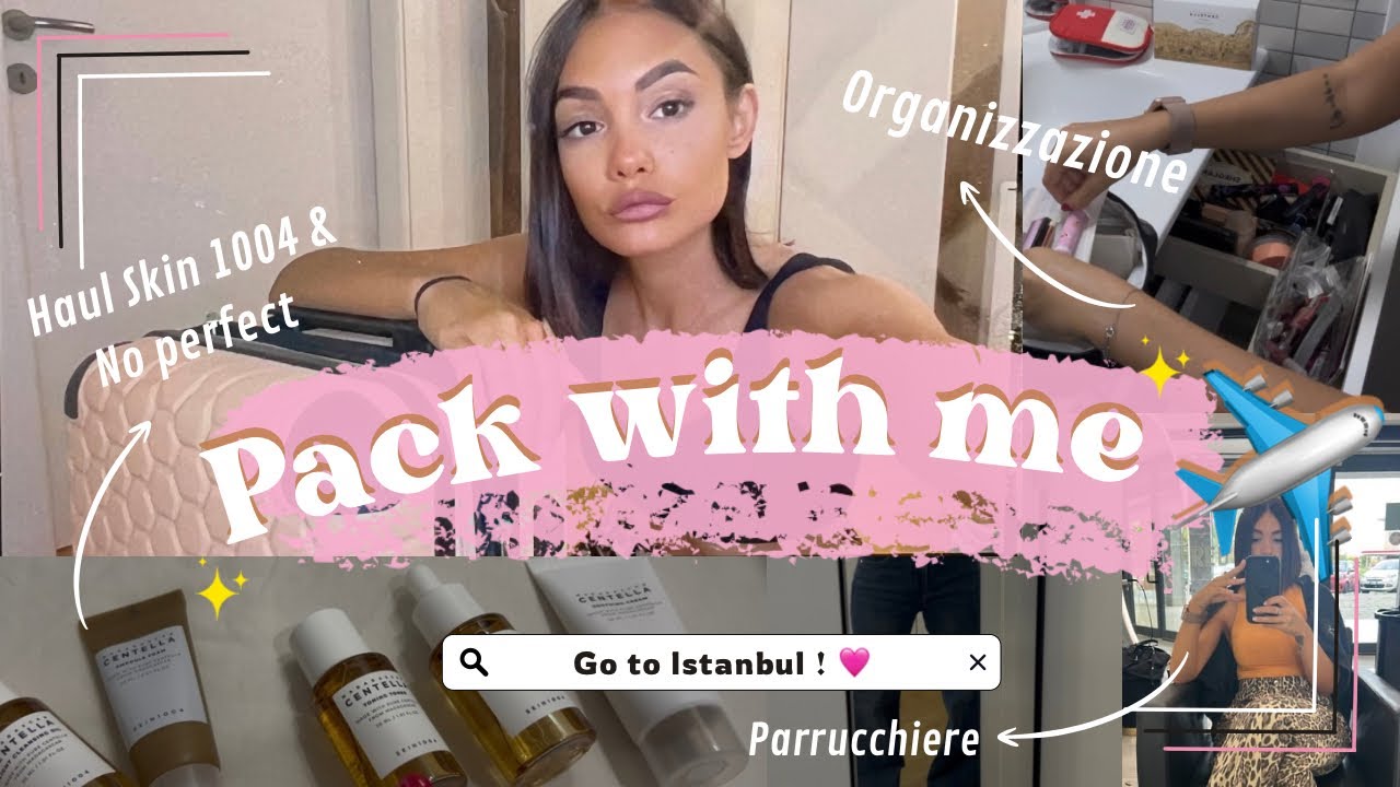 Pack with me ✈️ | Cosa porto in valigia + haul vestiti & self care pre viaggio 💕