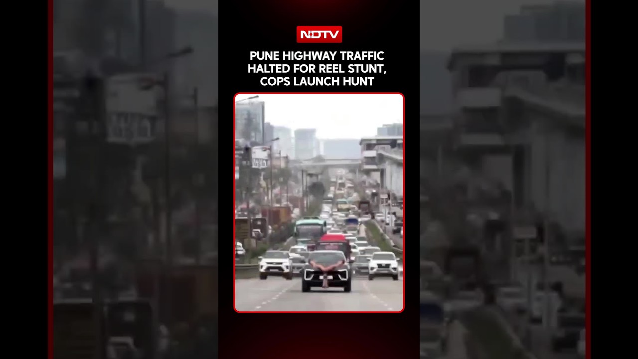 Pune Highway Blocked For Reel Stunt: Cops Hunt Down Car Owners