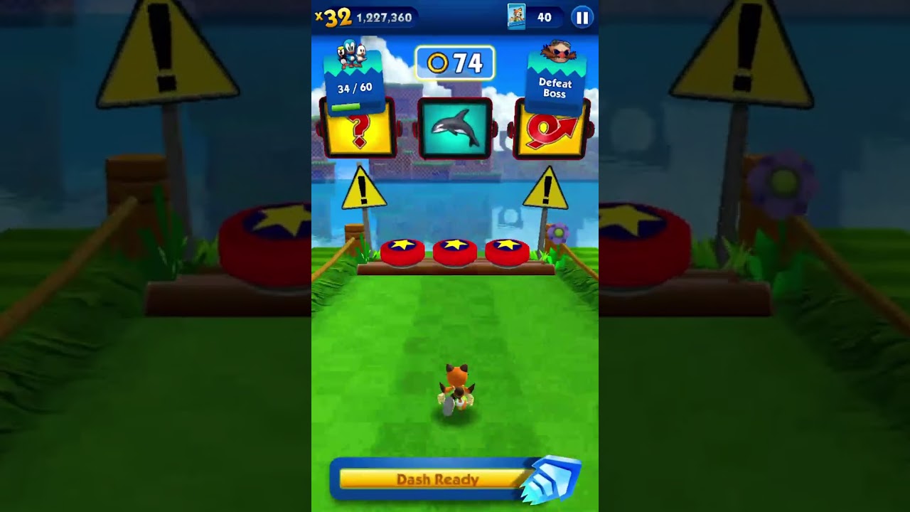 Sonic Dash | Marine Gameplay