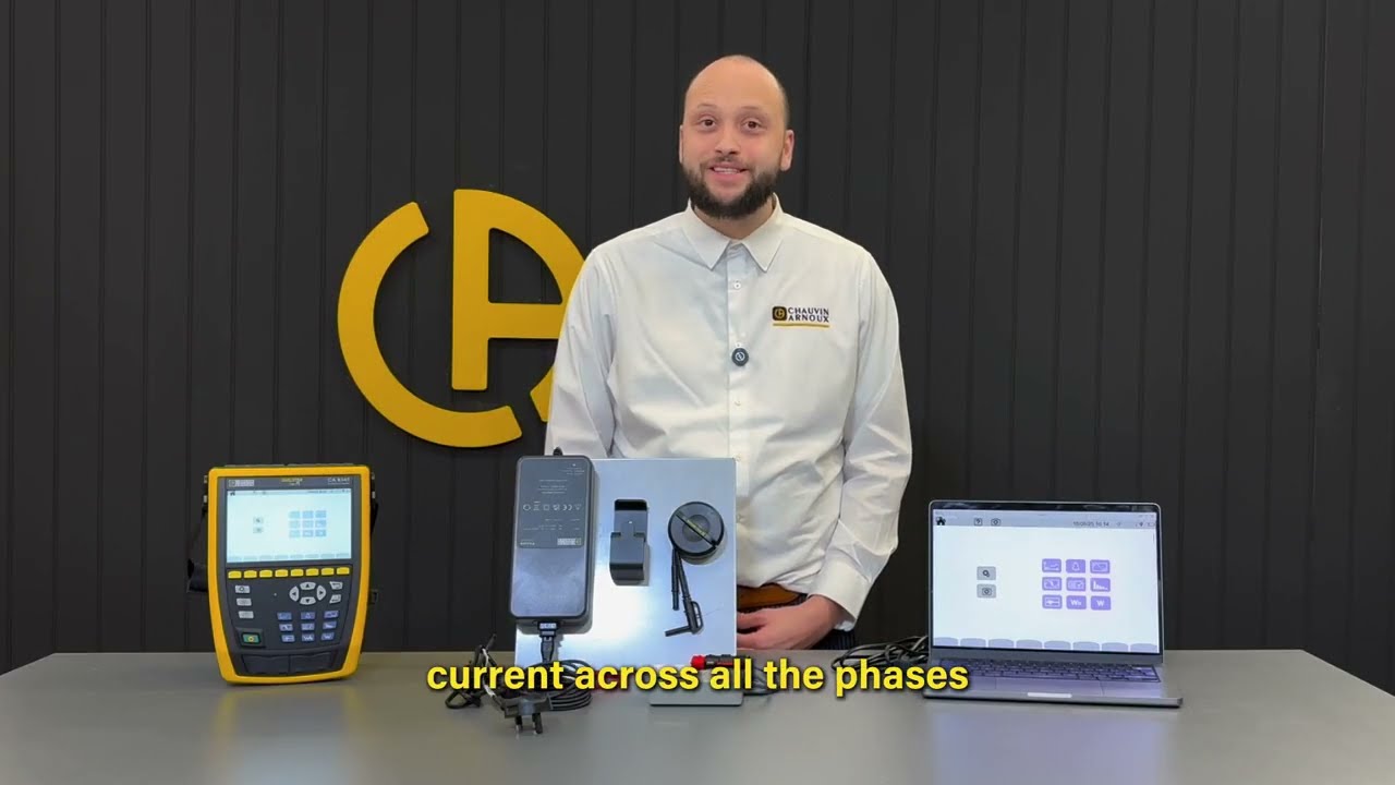 Chauvin Arnoux CA 8345 Power Quality Analyser - Qualistar