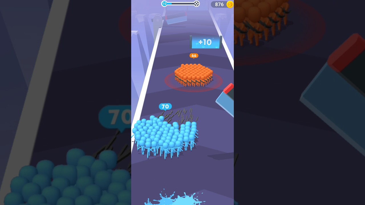 Count Master: Crowd Runner Level 10 #gameplay #rungame #satisfying