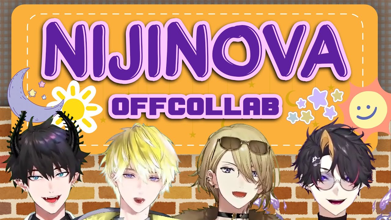Nijinova First Off Collab Moments 【NIJISANJI EN CLIP】