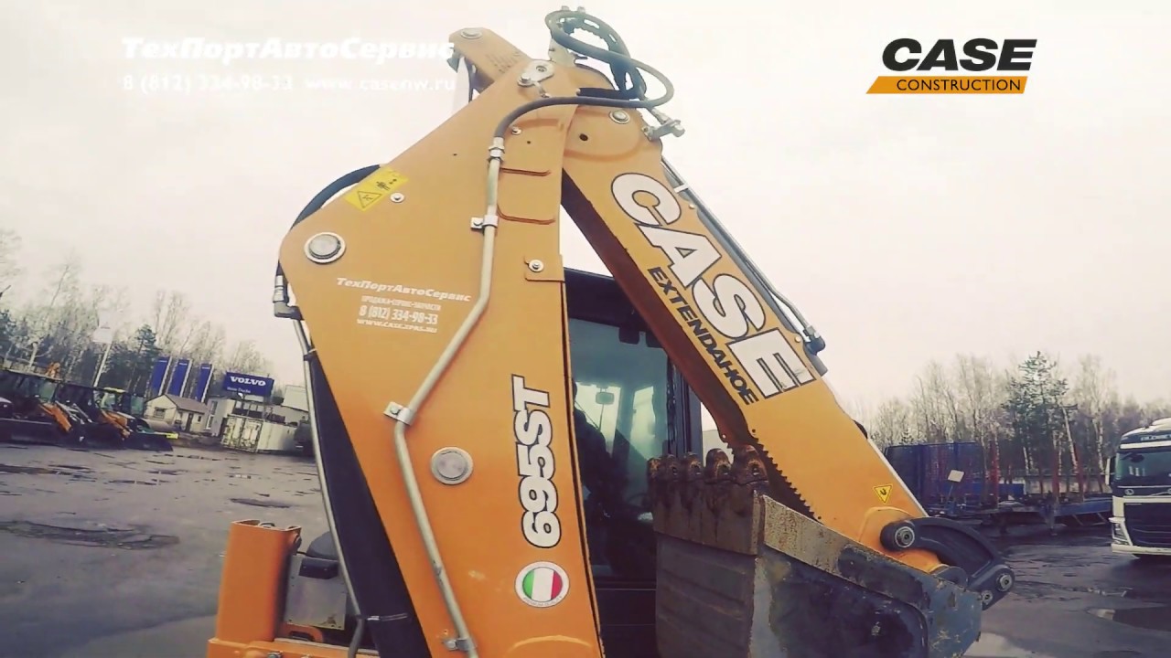 ЭКСКАВАТОР ПОГРУЗЧИК CASE 695ST
