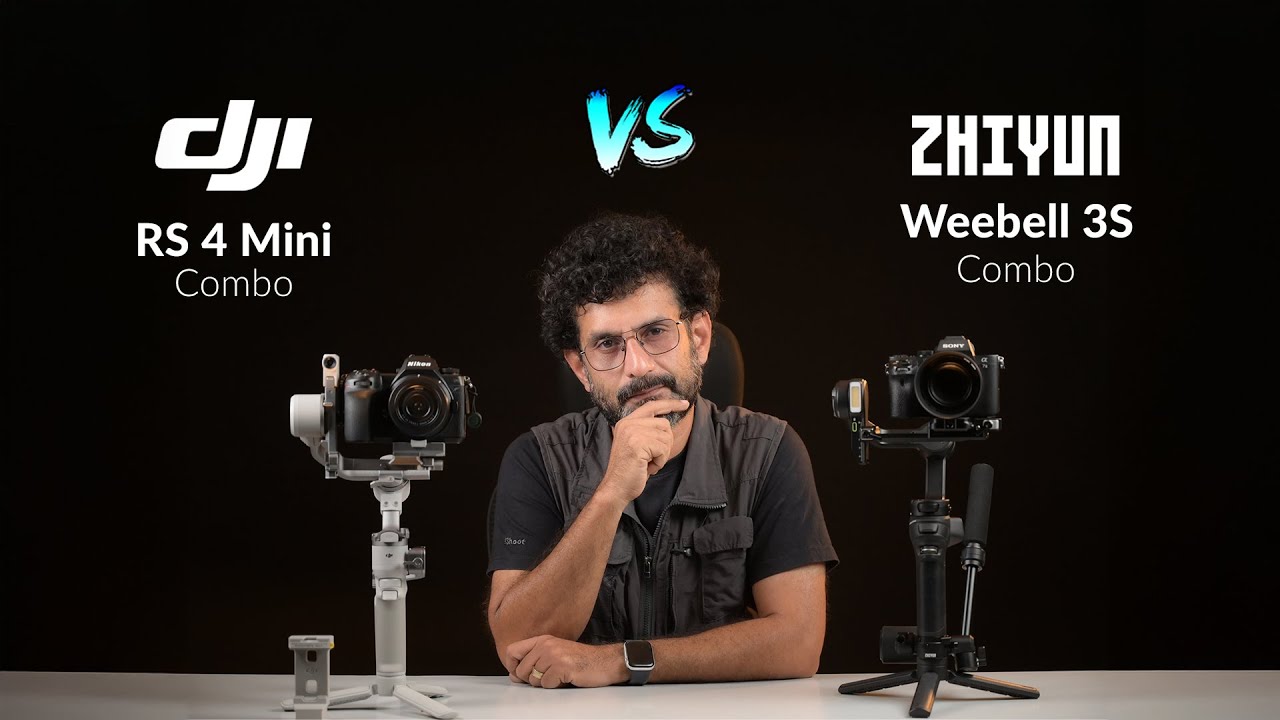 DJI RS 4 Mini, Comparison with Zhiyun weebil 3S