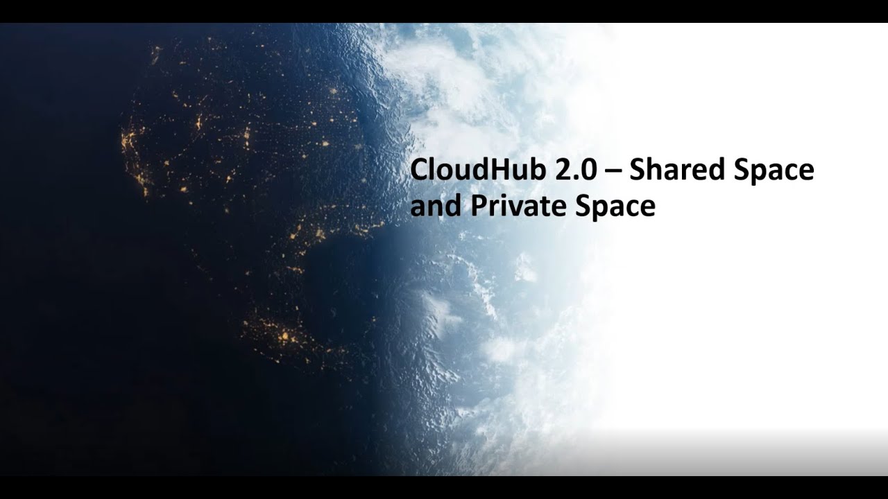 Exploring the CloudHub 2.0 Shared and Private Space