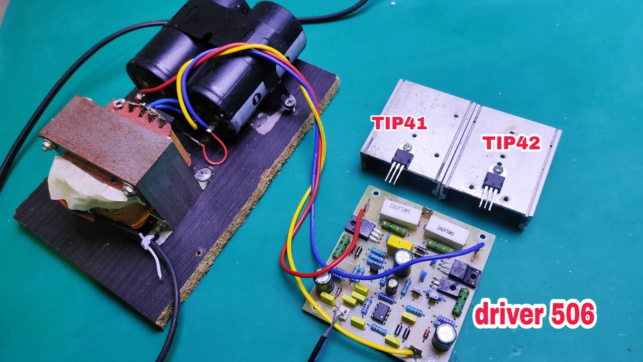 DRIVER 506 tes dengan final TIP41 & TIP42