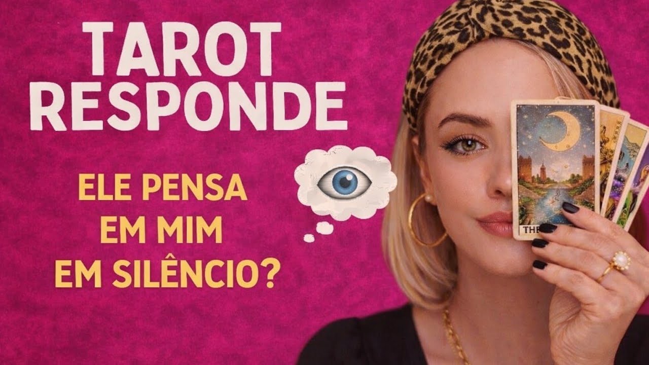 TAROT RESPONDE-ELE PENSA EM MIM ,EM SILÊNCIO?#tarot #tarotdoamor #vidente 