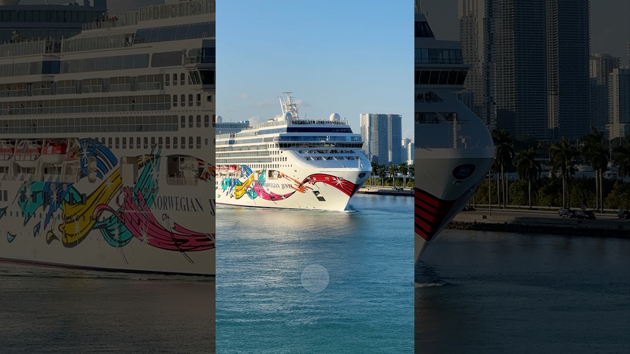 Norwegian Jewel departing Port Miami 