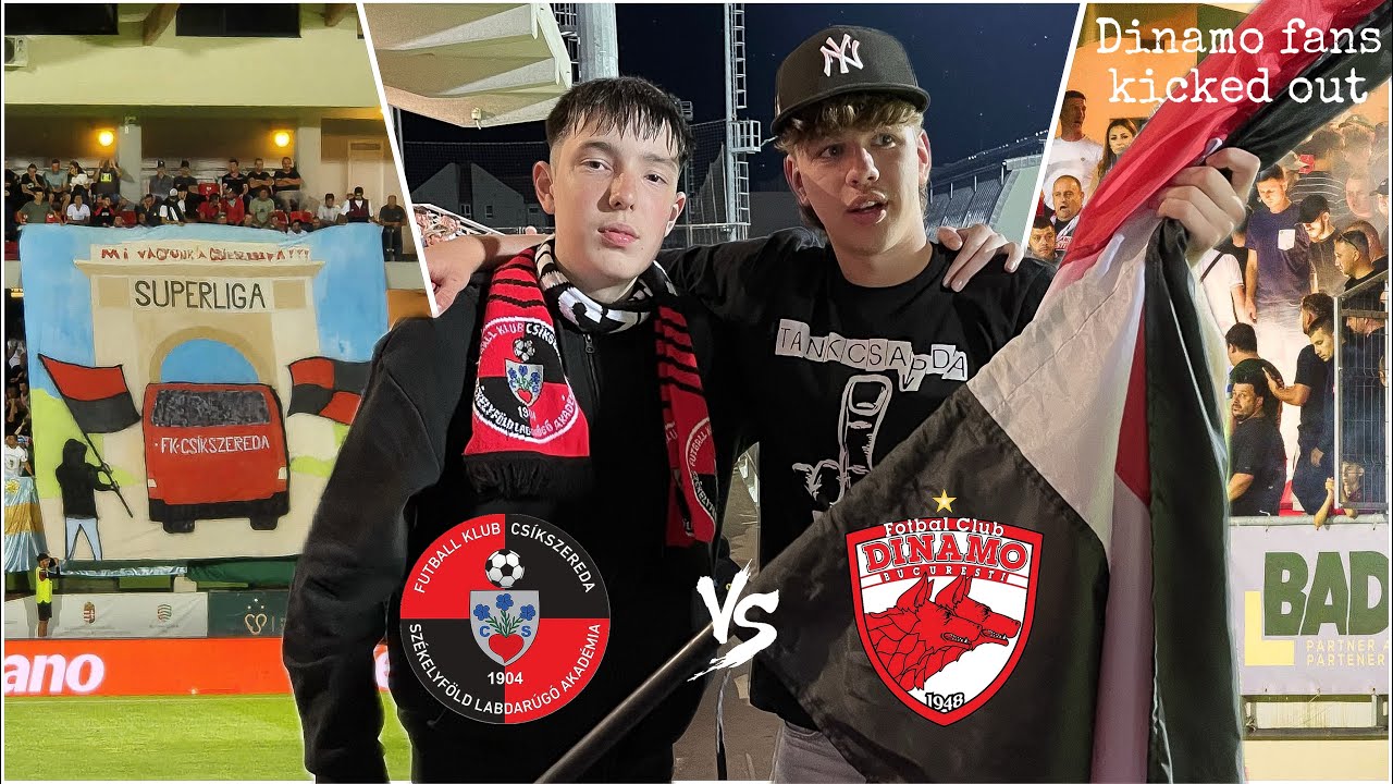 SUPERLIGA DEBUT for CS&Iacute;KSZEREDA! FK❤️🖤-Dinamo București🔴⚪️