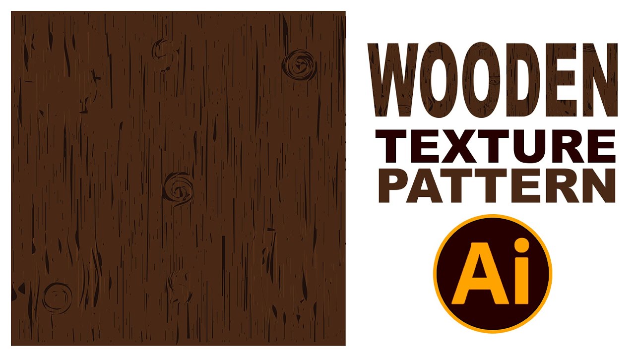 How to Create Wooden Texture Pattern in Illustrator
